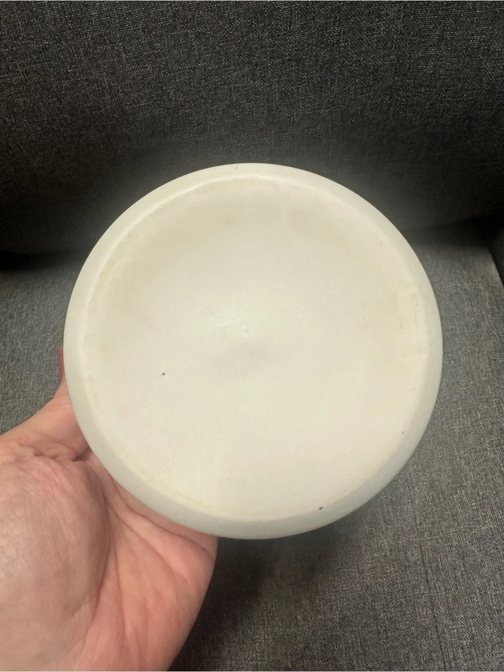 Vintage Ceramic H2O Dog Water Bowl